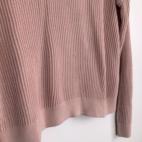 ✨3/$30✨ GARAGE PINK V NECK KNIT SWEATER - Picture 5 of 5